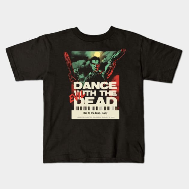 Dance with the Evil Dead Kids T-Shirt by Dicky